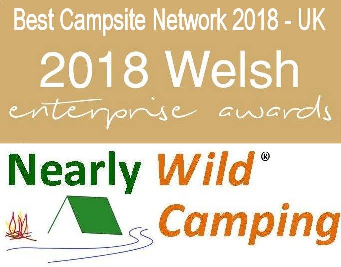 Nearly Wild Camping awarded 'Best Camping Network 2018 - UK'