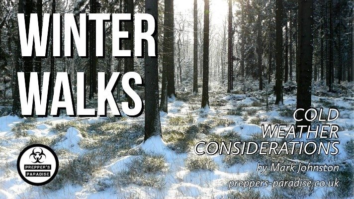 Winter Walks - Cold Weather Considerations