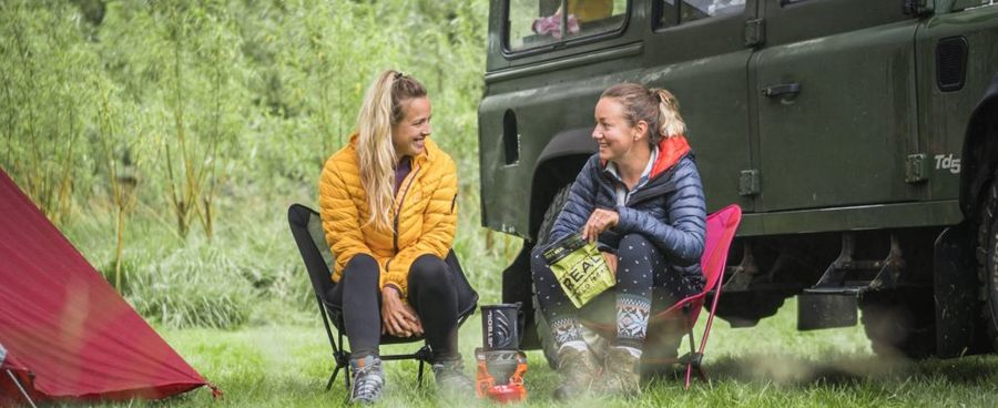 Expedition meals for wilder camping