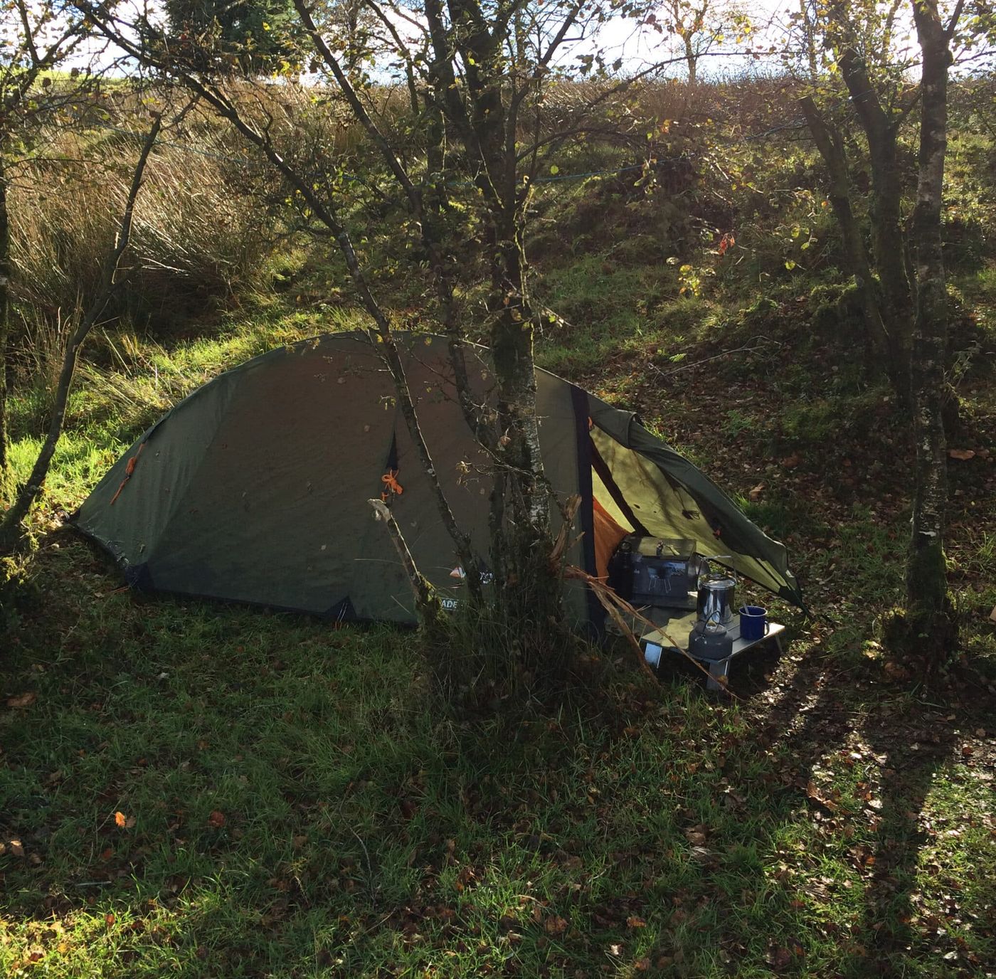 Where is wild camping legal uk